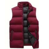 Lynford | Quilted Gilet with Stand Collar
