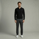 Emerson Row | Mens Tailored Wool Blend Trousers