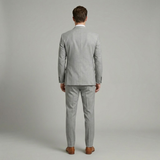 Emerson Row | Mens Tailored Fit Two Piece Suit Grey