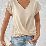 Marcelline | V-Neck Short-Sleeve T-Shirt