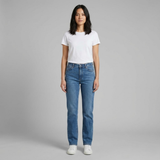 Emerson Row | Womens Straight Leg Denim Jeans