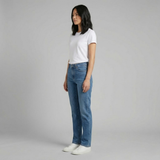 Emerson Row | Womens Straight Leg Denim Jeans