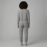 Emerson Row | Womens Ribbed Knit Long Sleeve Lounge Set