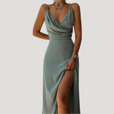 Bellrose | Wrap-Front Maxi Dress with Slit