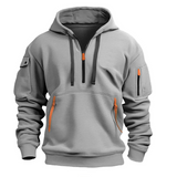 Forge | Men's Zip-Pocket Utility Hoodie