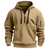 Forge | Men's Zip-Pocket Utility Hoodie