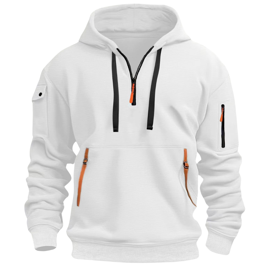 Forge | Men's Zip-Pocket Utility Hoodie
