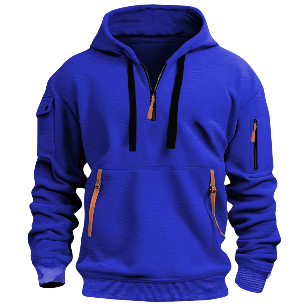 Forge | Men's Zip-Pocket Utility Hoodie