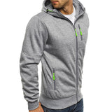 Kyros | Men's Full-Zip Hoodie with Contrast Details