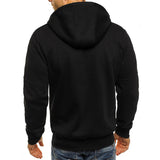 Kyros | Men's Full-Zip Hoodie with Contrast Details