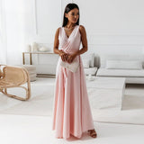 Amara | Sleeveless Wrap Maxi Dress