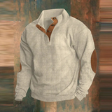 Brenton | Ribbed Button-Neck Sweater
