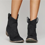Westerly | Suede Western Ankle Boots