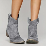 Westerly | Suede Western Ankle Boots