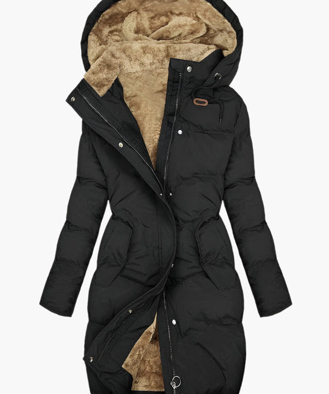 Isolde | Hooded Quilted Puffer Coat