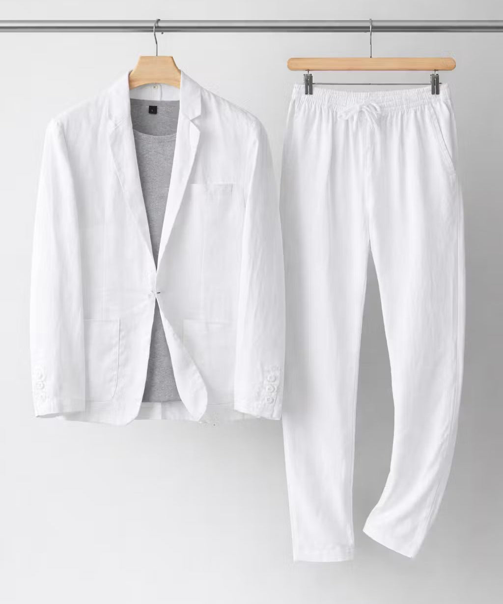 Whitlock | Men's Linen Blazer and Trouser Set