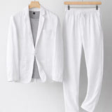 Whitlock | Men's Linen Blazer and Trouser Set