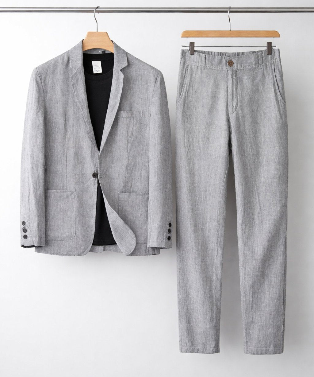 Whitlock | Men's Linen Blazer and Trouser Set