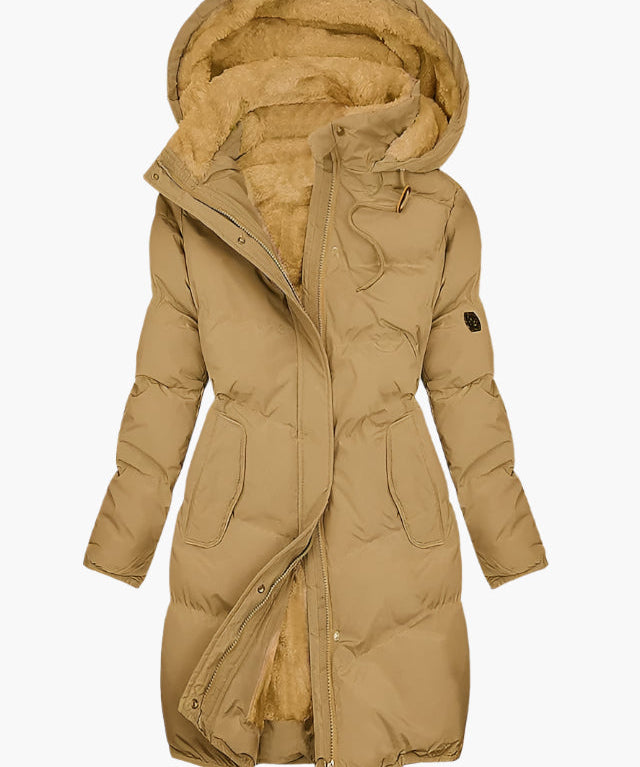 Isolde | Hooded Quilted Puffer Coat