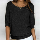 Tiverton | Textured Knit Crew Neck Sweater
