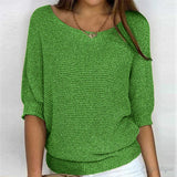 Tiverton | Textured Knit Crew Neck Sweater