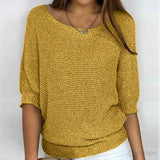 Tiverton | Textured Knit Crew Neck Sweater
