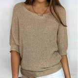 Tiverton | Textured Knit Crew Neck Sweater
