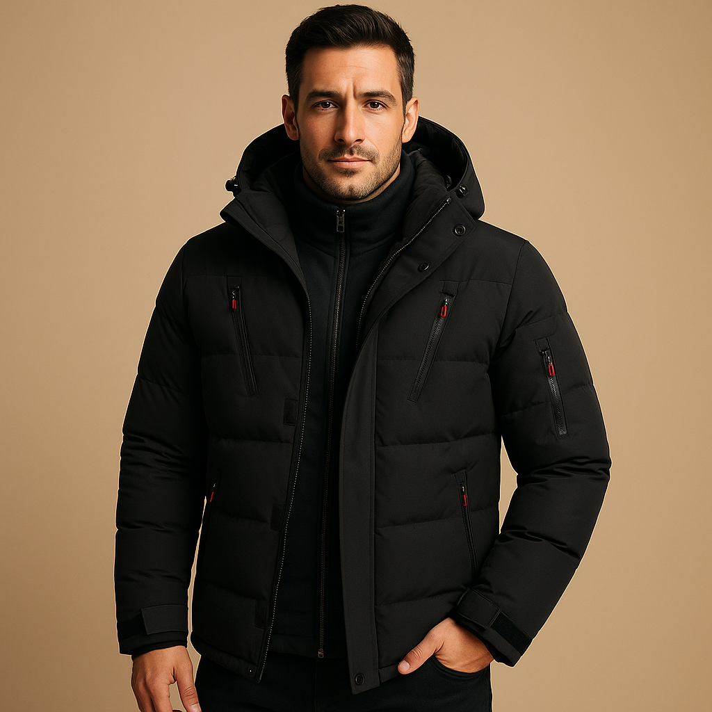 Stormridge | Quilted Hooded Puffer Jacket